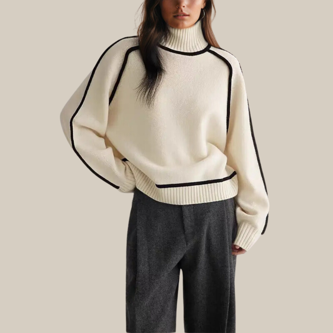 Camille | Pull à col roulé