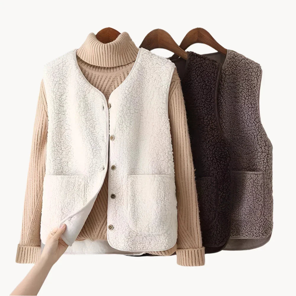 Clémence | Le gilet cozy par excellence
