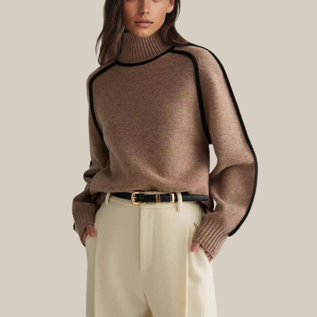 Camille | Pull à col roulé