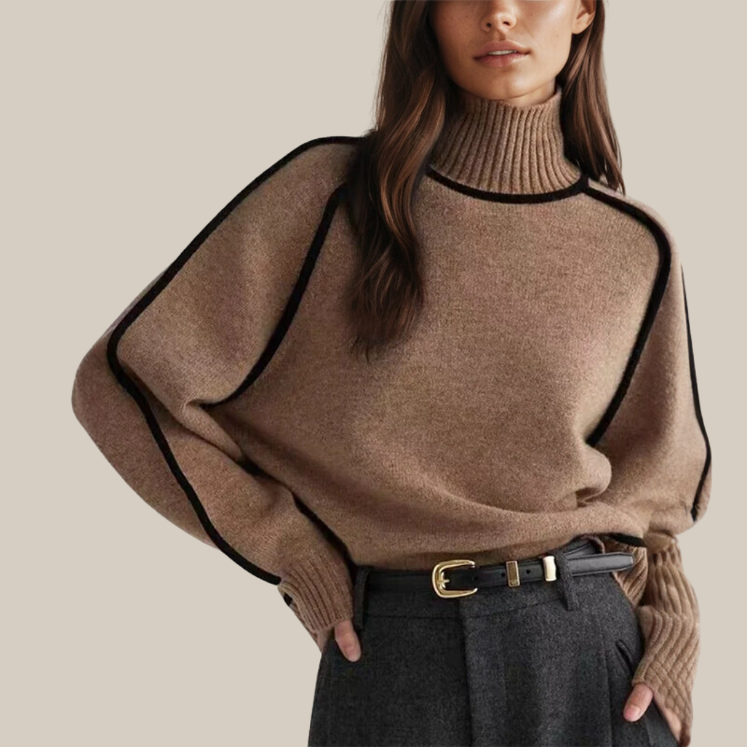 Camille | Pull à col roulé