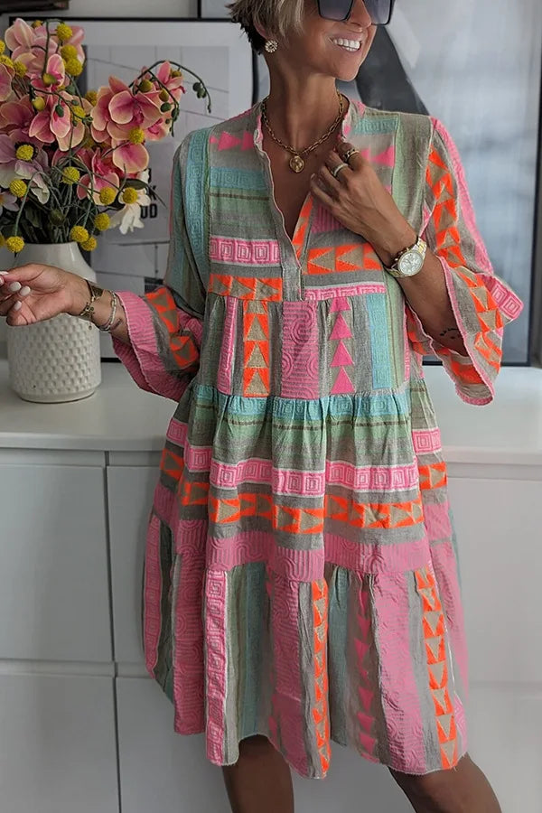 Élyna | Robe midi élégante de printemps