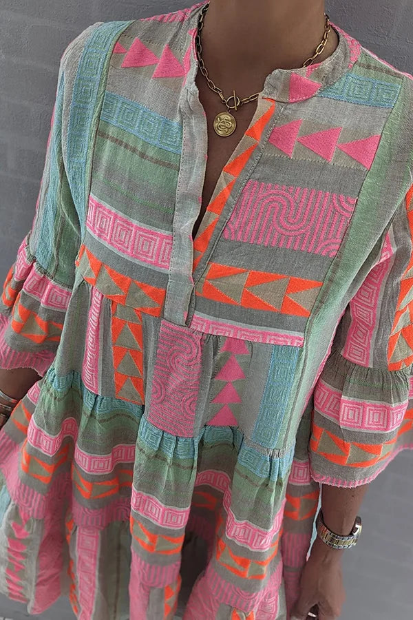 Élyna | Robe midi élégante de printemps
