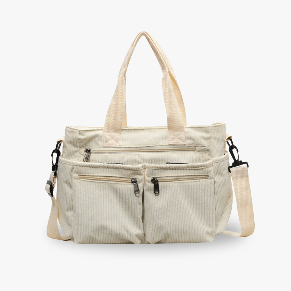 Lise | Sac bandoulière en velours côtelé