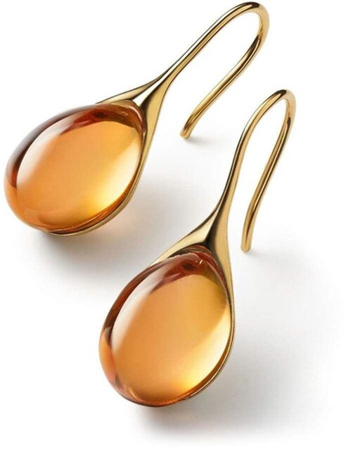 Lumière – Boucles d’oreilles en or et argent avec cristaux